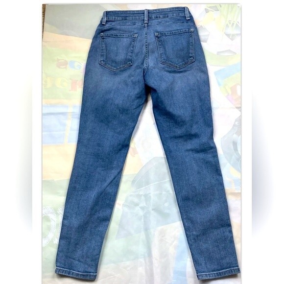 NYDJ Women Petite Blue Jeans Size 4P Cotton Lift Tuck Technology skinny Legging - Picture 4 of 11